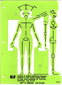 Female Human Figure Template - Lawyers & Judges Publishing Company, Inc.