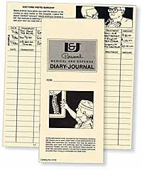 Medical & Expense Diary Journals - Lawyers & Judges Publishing Company, Inc.