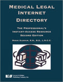 Medical Legal Internet Directory, Third Edition (on CD-Rom) - Lawyers & Judges Publishing Company, Inc.