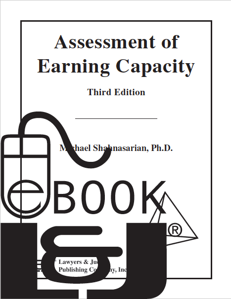 Assessment of Earning Capacity, Third Edition PDF eBook - Lawyers & Judges Publishing Company, Inc.