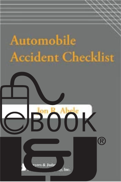 Auto Accident Checklist Second Edition PDF eBook - Lawyers & Judges Publishing Company, Inc.