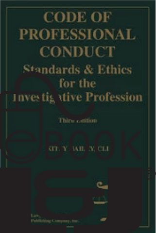Code of Professional Conduct, Third Edition PDF eBook - Lawyers & Judges Publishing Company, Inc.