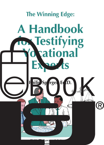 The Winning Edge: A Handbook for Testifying Vocational Experts PDF eBook - Lawyers & Judges Publishing Company, Inc.